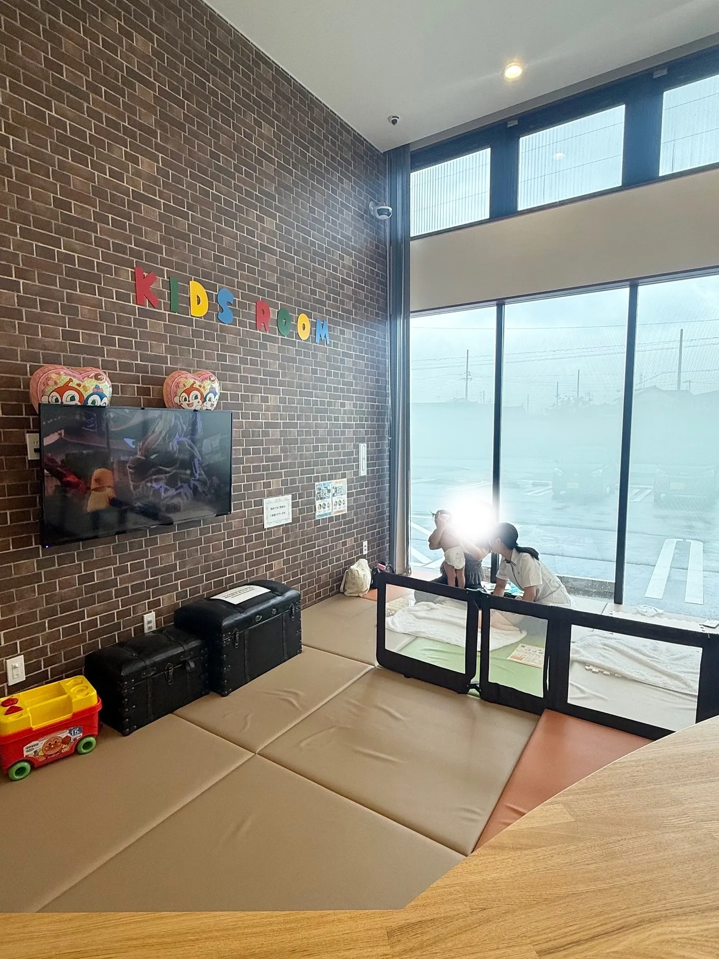 キッズルームで診察も可能です🦷