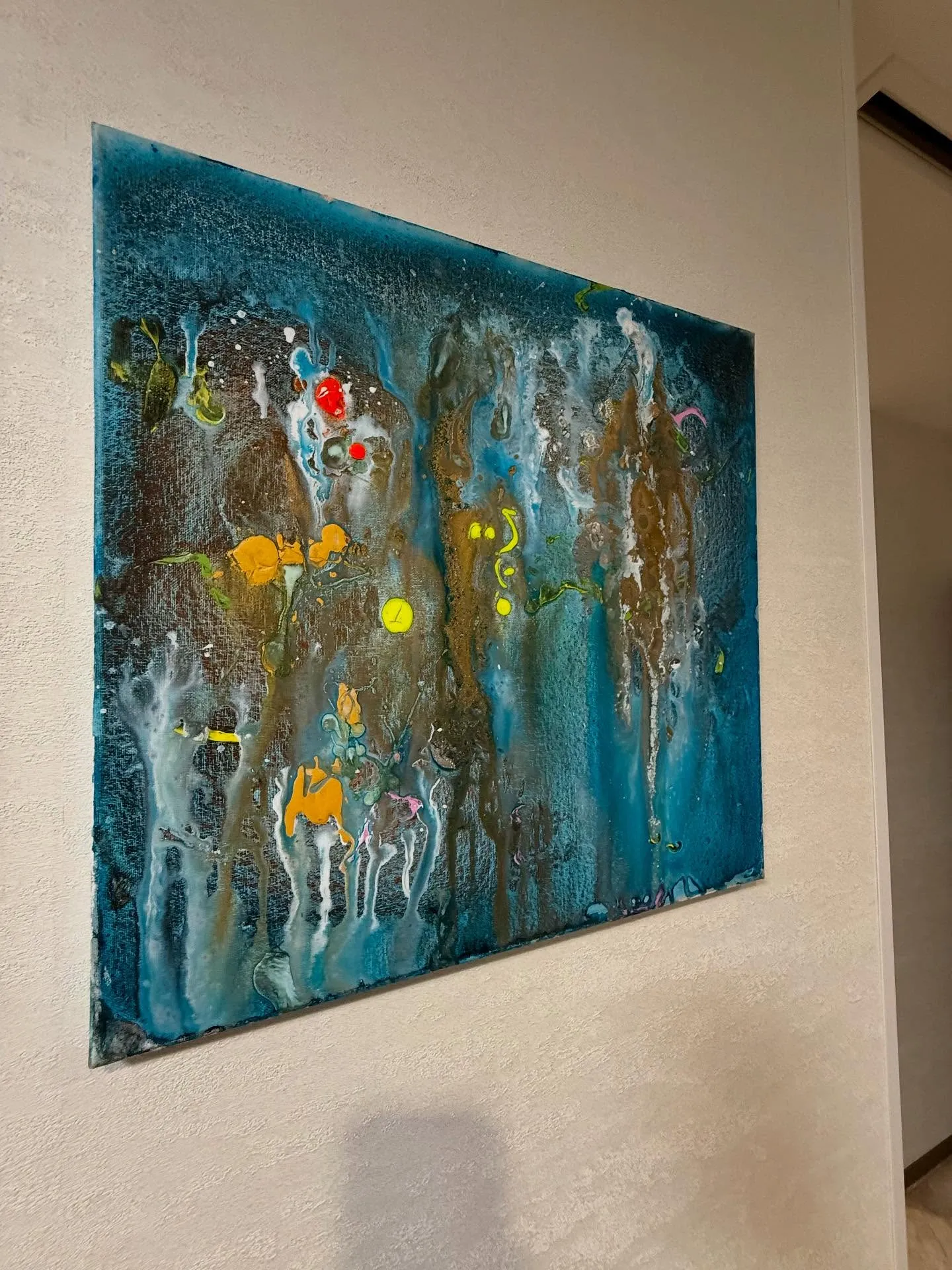 3ヶ月ほどで絵画を入れ替えてもらっています🖼️