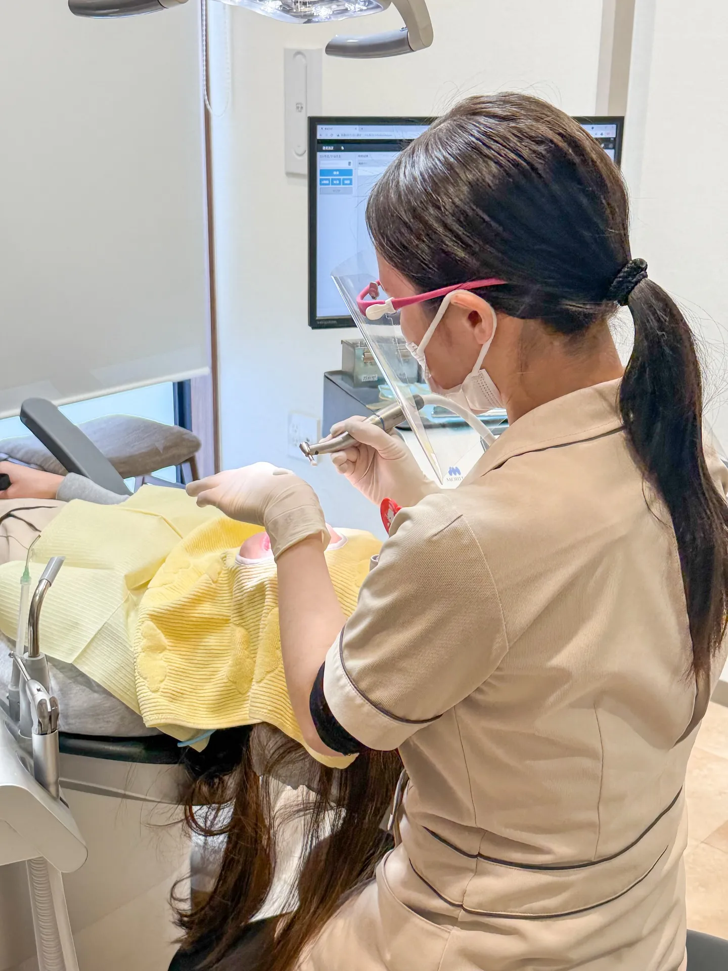 スタッフ同士で相互実習🦷