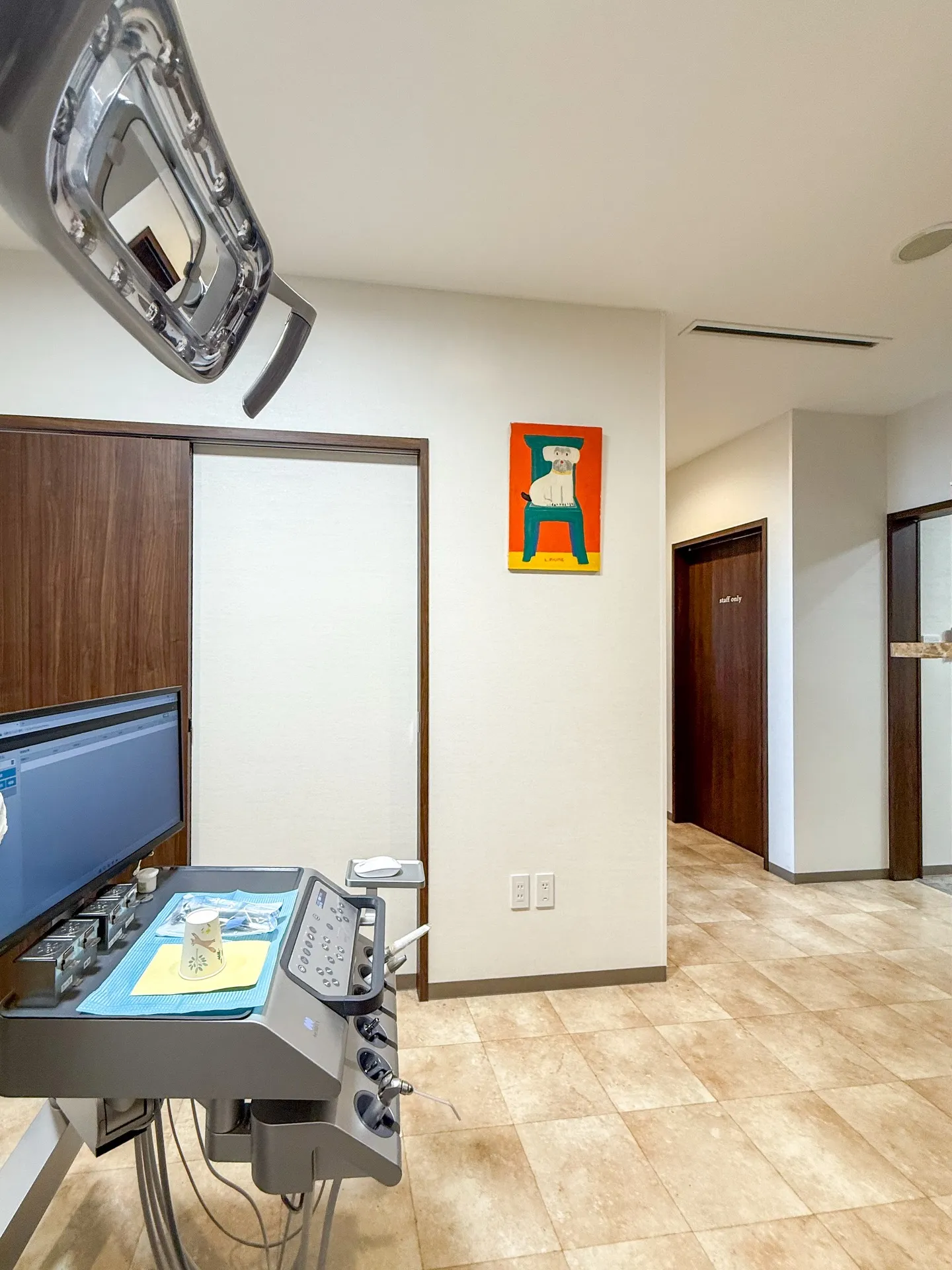 定期的に絵を変えていただいています🌸