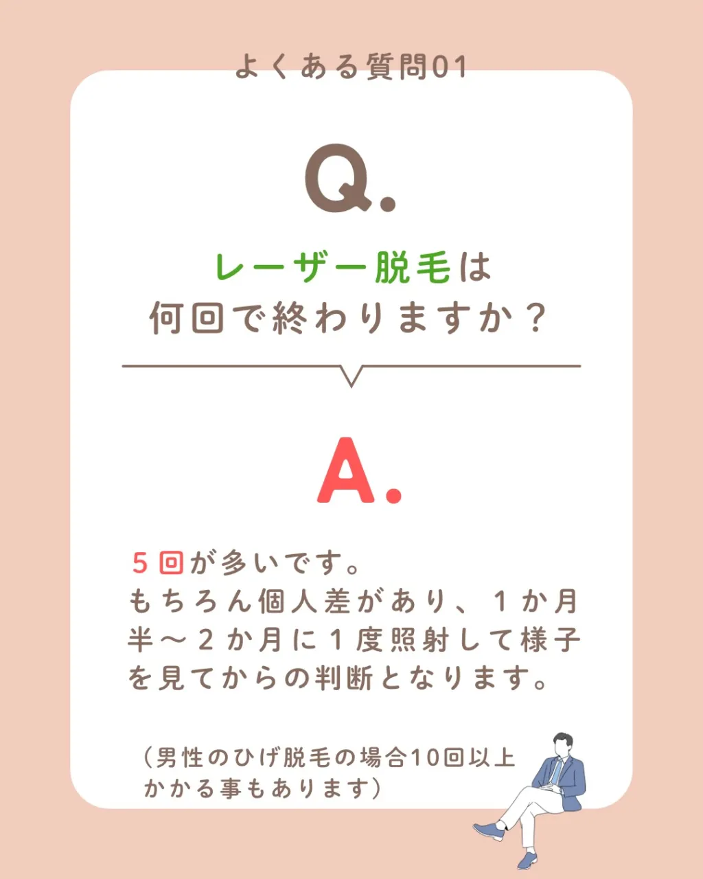「レーザー治療ってどんなことをするの？」